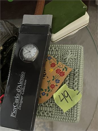 Watch, Jewelry, Handmade Coasters