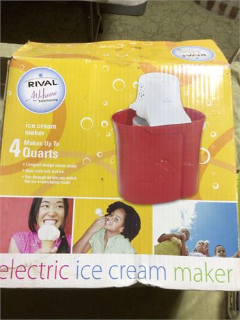 Ice Cream Maker - Looks New