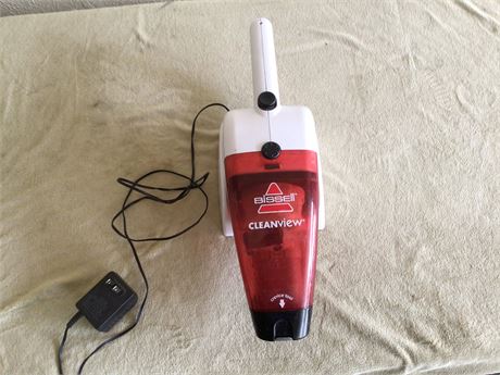 Bissell Battery Operated Hand Held Vacuum Cleaner with Charger