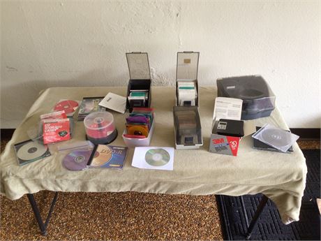 Lot of Computer Storage Disks
