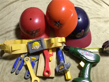 Bob the Builder Tools and hard Hats