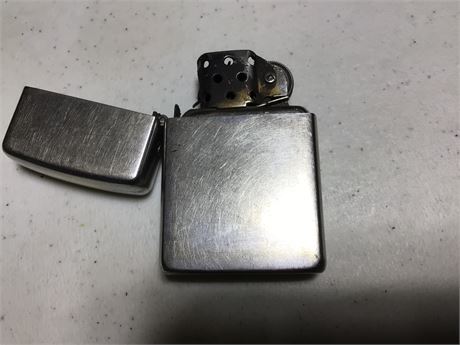 Vintage Champ Austria Metal Flip Style Cigarette Lighter