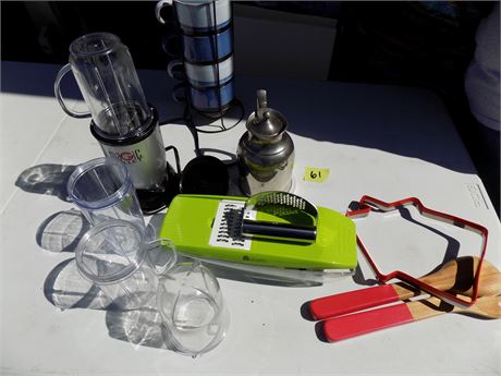 Kitchen Items, Mugs, Magic Bullet