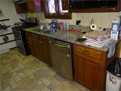 Cupboards and Counter Top