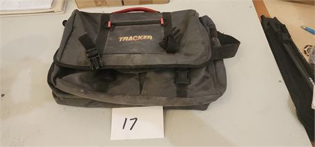 Tracker fishing bag with soft lures