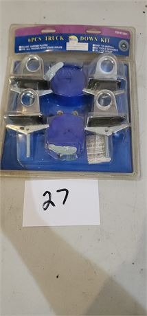 6pc Truck tie down set