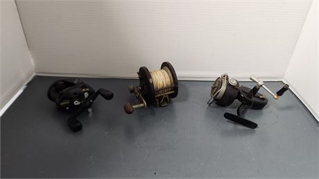 Mitchell 301 & Penn No. 85 & Daiwa Fishing Reels