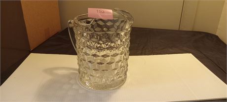 Clear Glass Pitcher