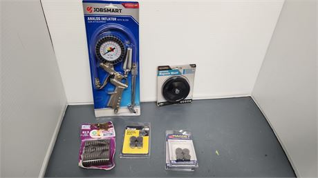 Analog Inflator & Universal Magnetic Mount & Misc.