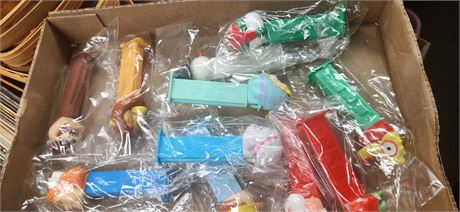 Various Pez Dispensers