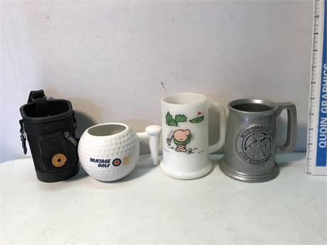 Golf Themed Cups