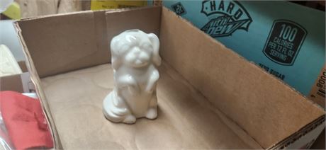 Porcelain Dog Electric Plug Splitter NO CORD
