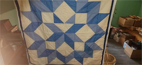 Quilt and beach towel