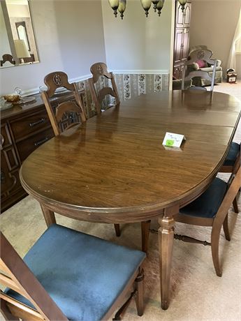 Vintage 7-Piece Dining Set