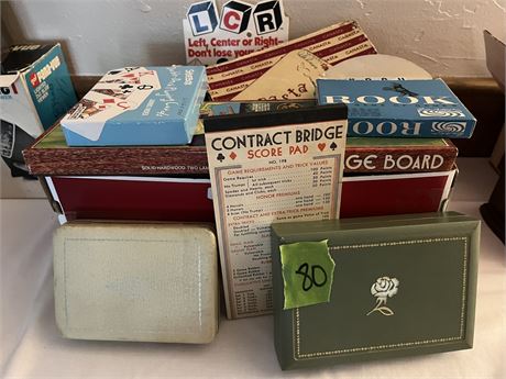 Vintage Cards, Games