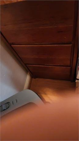 Small Wood Filing Cabinet