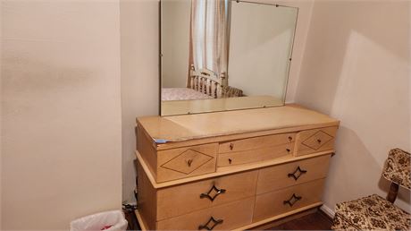 Vintage Dresser & Mirror
