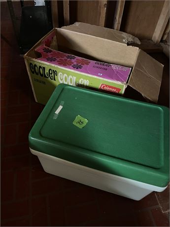 Vintage Coleman Cooler