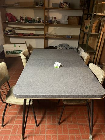 Vintage Formica Kitchen Table and Chairs