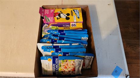 Lot Of Food & Storage Bags, Unsure Of Dates On Food