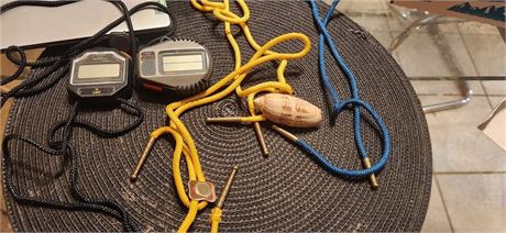 Stp watches and bola ties