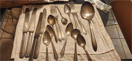 Lot of silver plate