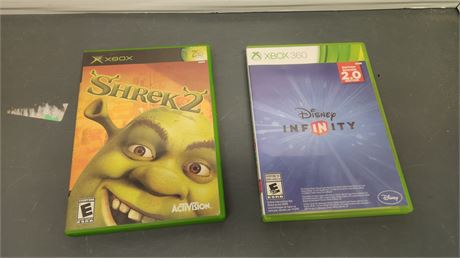 2 XBOX Video Games