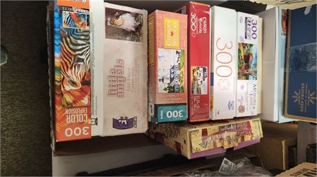 Lot Of Various Puzzles