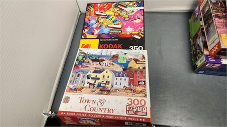 Lot Of Various Puzzles