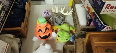 Lot Of Various Plush Toys