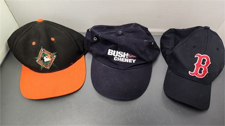 Lot Of Various Baseball Hats