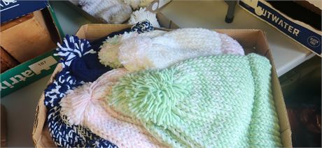 Lot Of Winter Knit Hats
