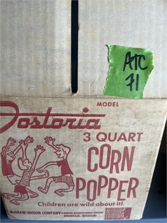 Dostoria Corn Popper