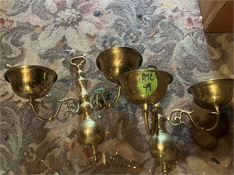Brass Wall Sconces