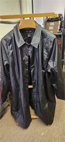 FU DA Trench Coat. Size 3X