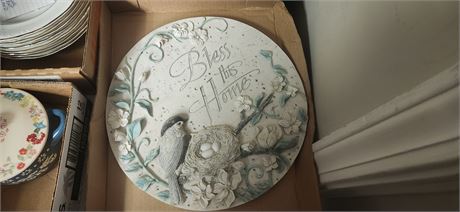 New Creative Bless This Home Plaque
