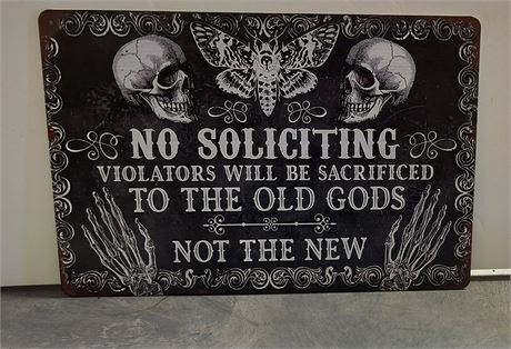 Metal Sign