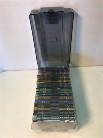 Case of Empty Jewel CD Cases