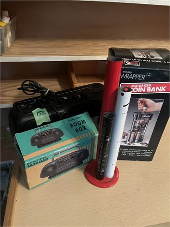 Radio, Coin Bank