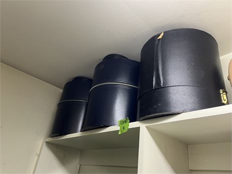 Hat Boxes, Wig Storage