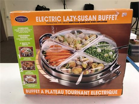 Electric Lazy-Susan Buffet
