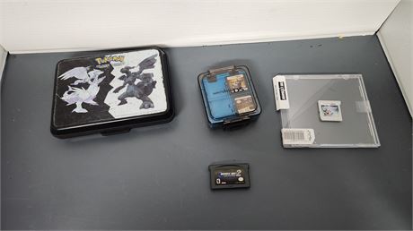 Nintendo DS Games & Empty Cases & Carry Case & 3DS Game & Gameboy Advanced Game