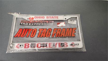 Ohio State Auto Tag Frame