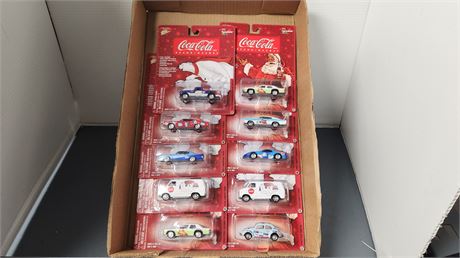 Coca Cola Die Cast Collectible Cars