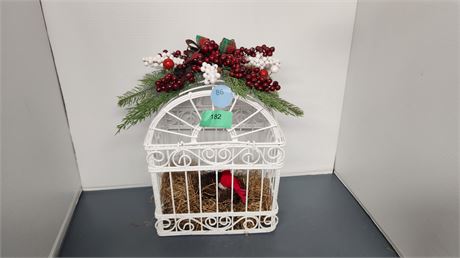 Decorative Metal Bird House
