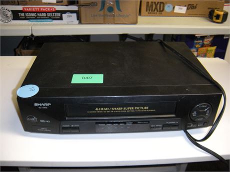Sharp VHS Player