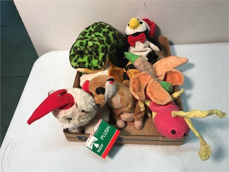 Flat of Stuffed Animals
