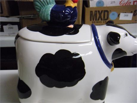Coco Dowley Cow Cookie Jar