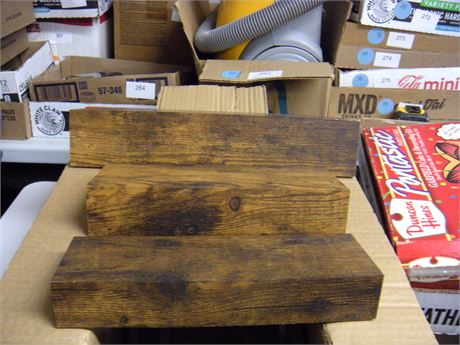 Wood Display Shelf