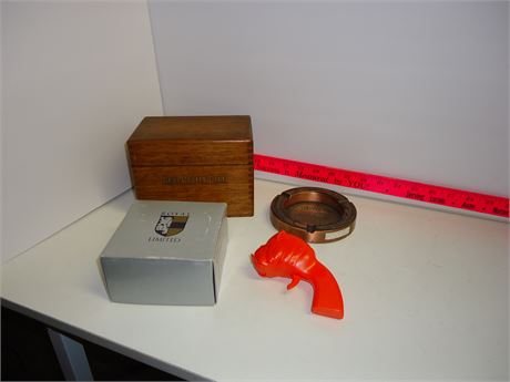 Vintage Winston Select Ashtray & Misc. Collectibles